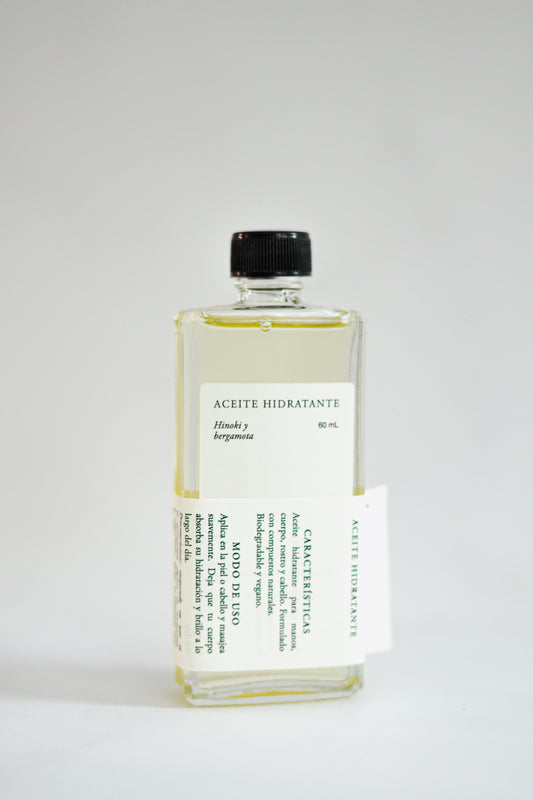 Aceite Hidratante - Hinoki y Bergamota (60 ml)